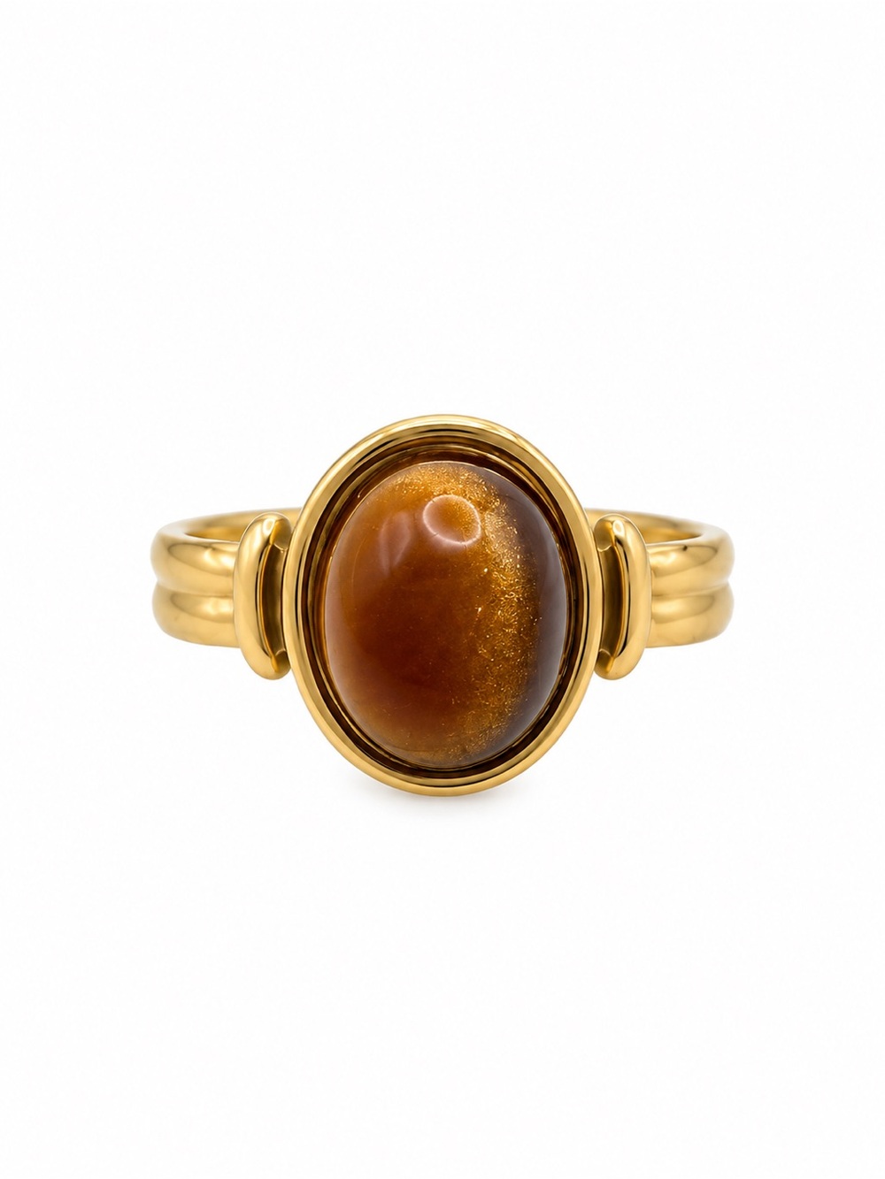 Tiger’s Eye Oval Ring